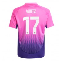 Deutschland Florian Wirtz #17 Auswärtstrikot EM 2024 Kurzarm